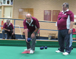 Visually impaired bowlers